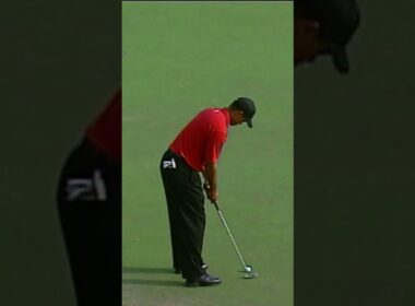 Tiger Woods knew how to go low on the Blue Monster course 🔥