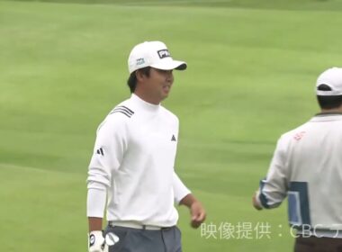 宮里優作／細野勇策／加藤金次郎バンカーショット【第66回中日クラウンズ1R】