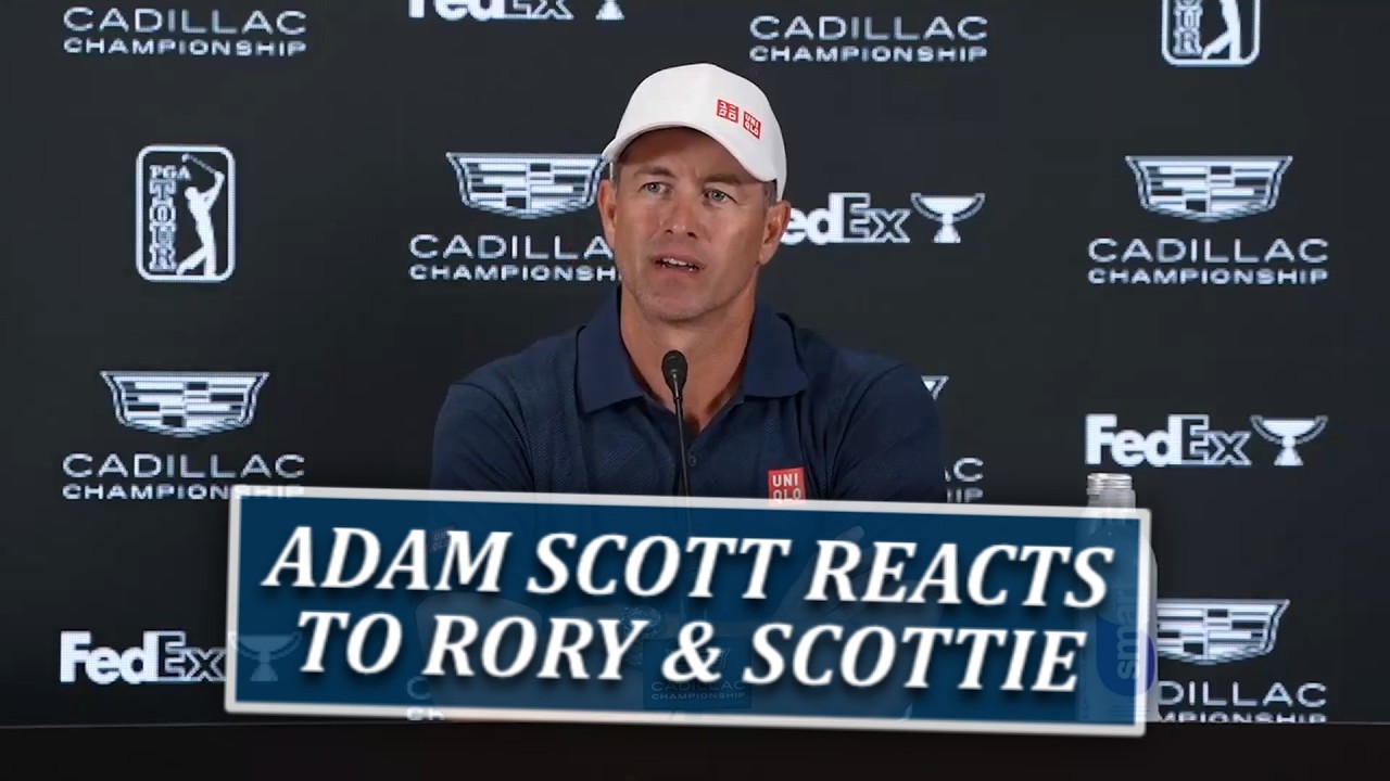 Adam Scott Reacts To Top Players Of Today Like Scottie & Rory