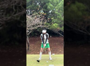 女子ですがこれでドライバー270ヤード飛びます【臼井麗香】