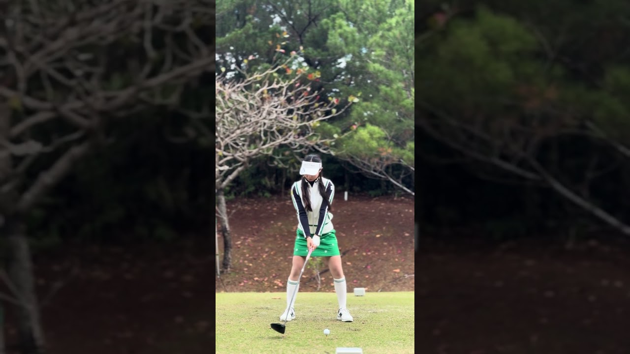 女子ですがこれでドライバー270ヤード飛びます【臼井麗香】