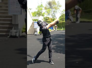 【石川遼】日課の掃除です🧹【とことん1番ホール生中継 2026中日クラウンズ】#shorts