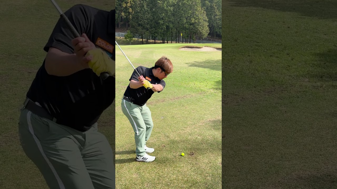 アプローチが上手い人の打ち方⛳️ #ゴルフ #ゴルフスイング #アプローチ #90切り