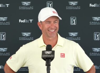 Adam Scott Turns Back the Clock 🔥 Bogey-Free 66 in Brutal Wind | Cadillac Championship