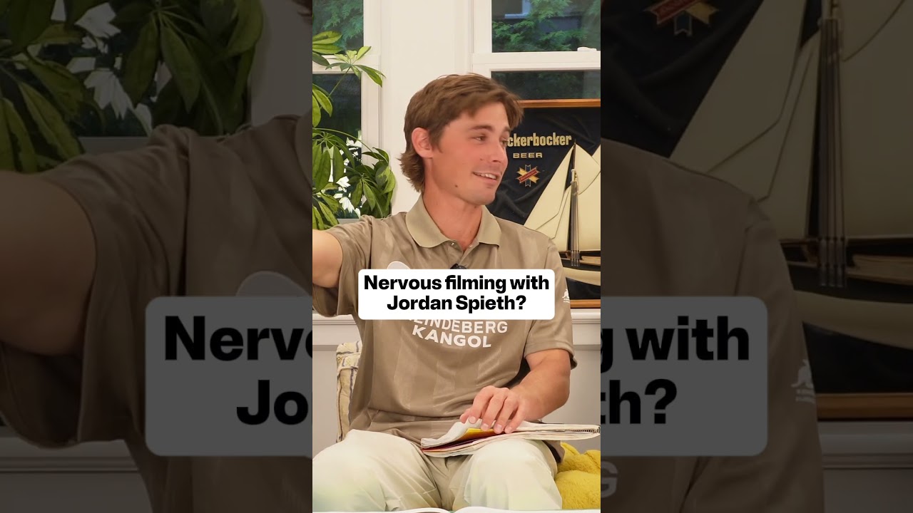 Were we Nervous Filming with Jordan Spieth
