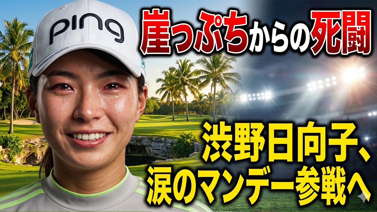 渋野日向子、リシャッフル突破ならず…マンデー予選で何が起こる！？衝撃の真実