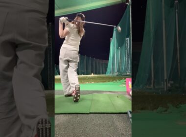 打ちっぱなし 3番ウッド #ゴルフ #ゴルフ女子 #golf