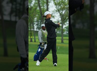 Michelle Wie West on the mic 🎙️ She's hitting the course at the Mizuho Americas Open this year