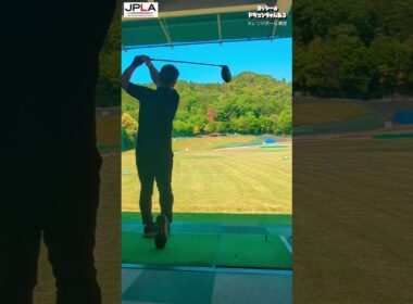 ドライバーショット 332 #golf #golfswing #shorts ゴルフ ドラコン