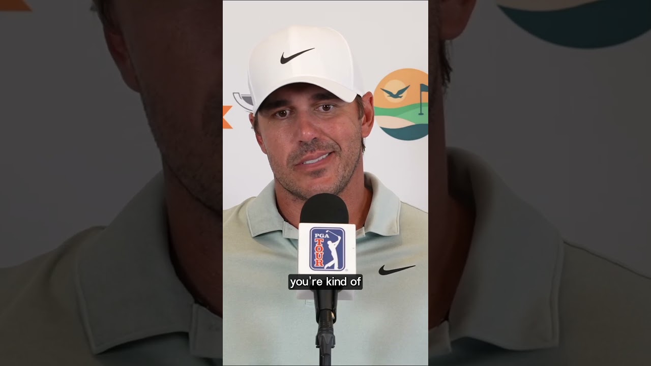 Brooks Koepka on the big adjustment he's made on his return to the PGA Tour from LIV