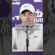 Rory McIlroy says he’s more motivated than ever after winning a second green jacket. 😳