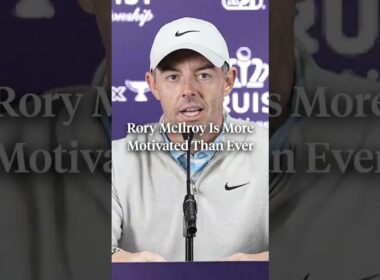 Rory McIlroy says he’s more motivated than ever after winning a second green jacket. 😳