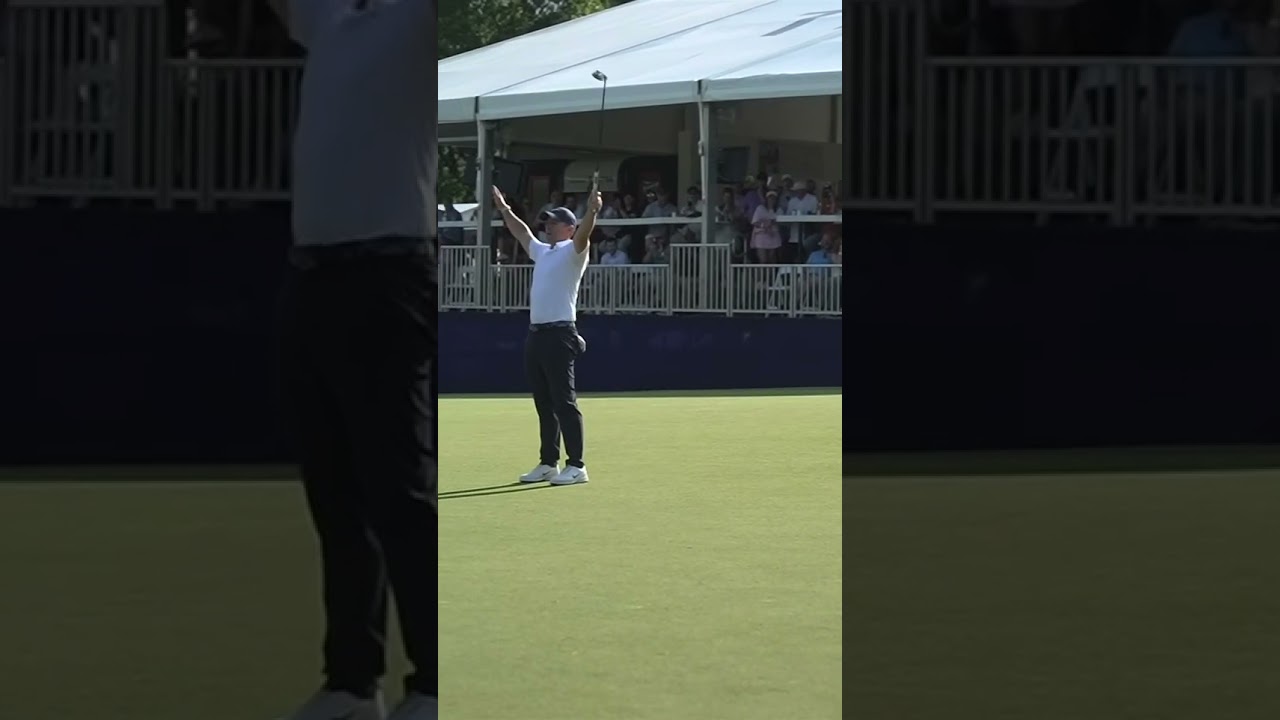 Rory adds a circle on his final hole of the day at the Truist Championship!