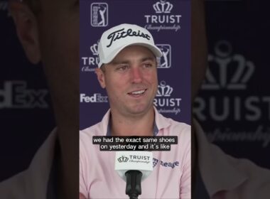 Justin Thomas has a totally new club in his bag this week... thanks to Cameron Young