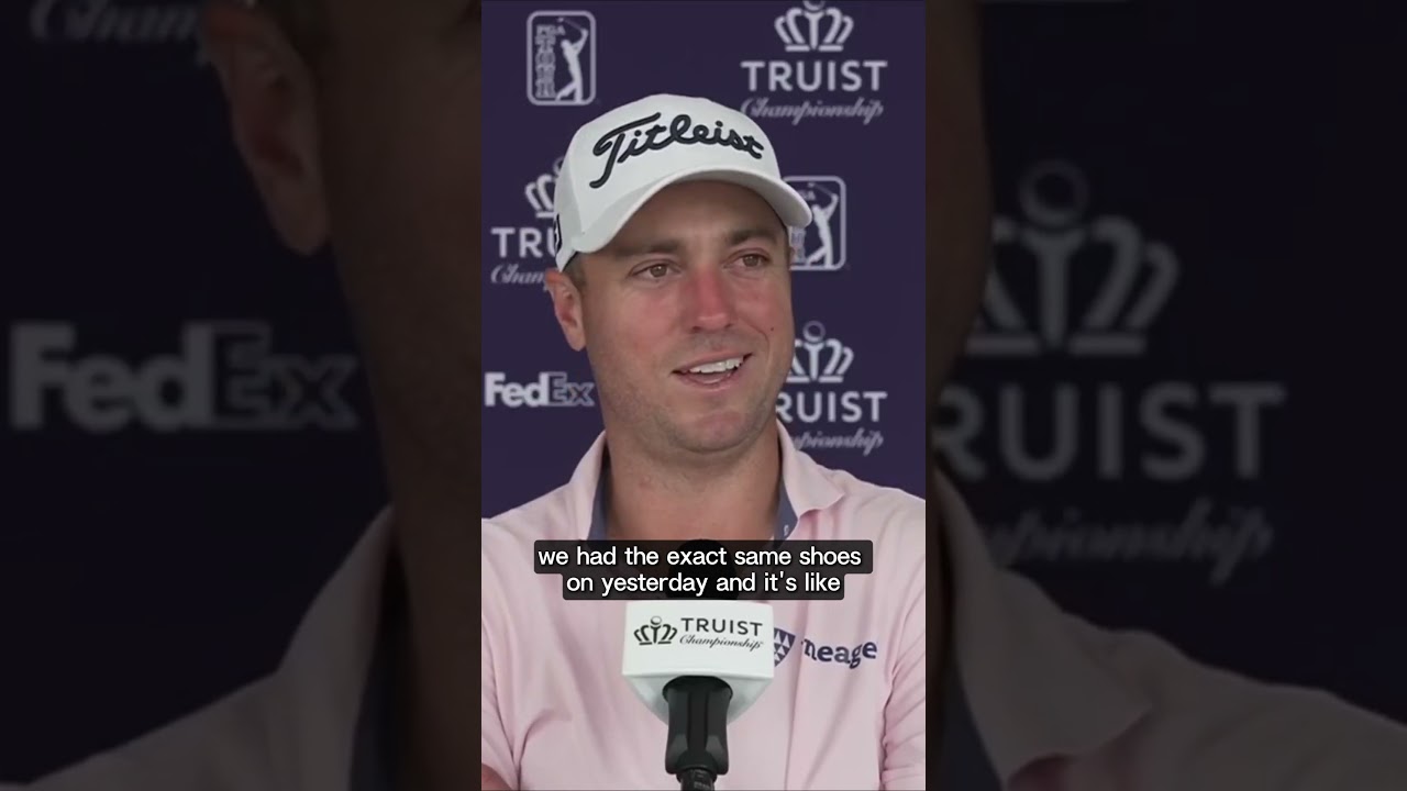 Justin Thomas has a totally new club in his bag this week... thanks to Cameron Young