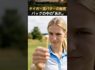 タイガー流 2ティーパター