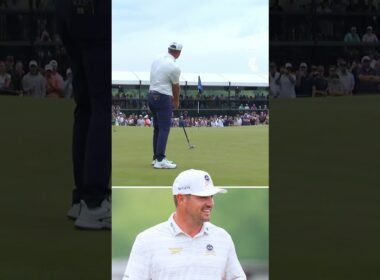 Pure class from Bryson DeChambeau👏🎯 #LIVGolf