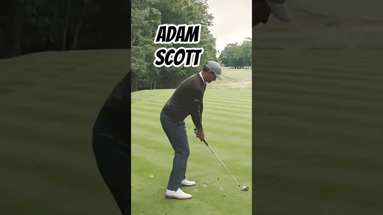Adam Scott #golfswing