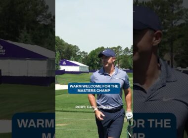 Rory McIlroy is BACK on the range 🏌️‍♂️