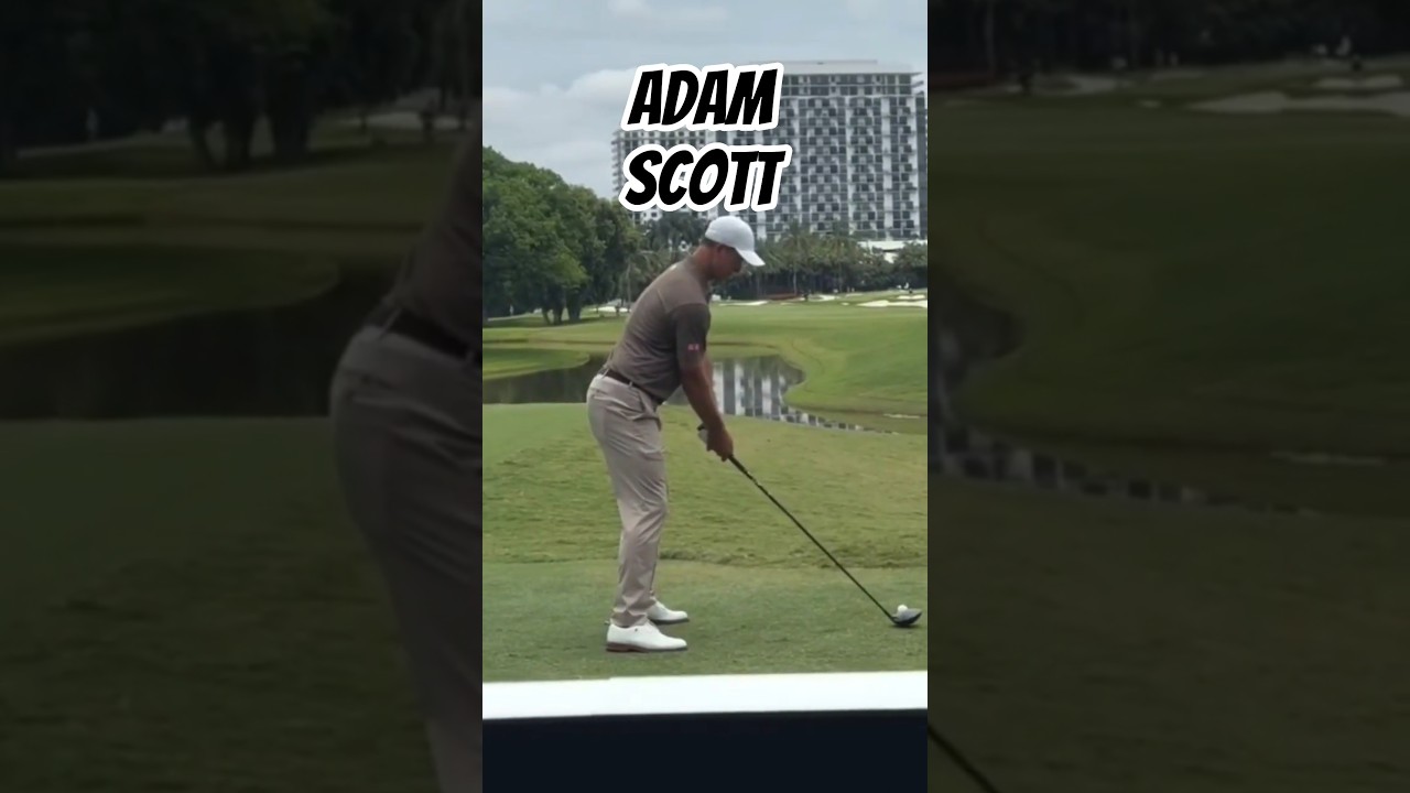 Adam Scott #golfswing