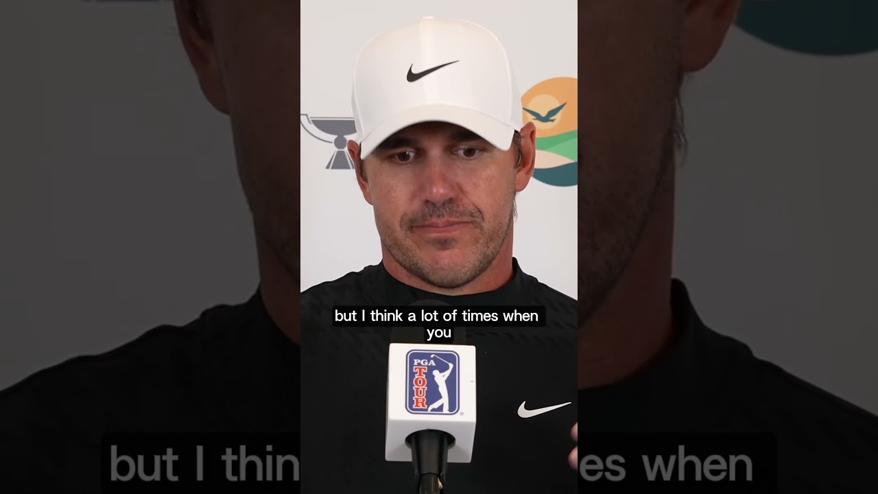 Brooks Koepka feels back to his best! He shot a 64 during round three at the Myrtle Beach Classic 🤩