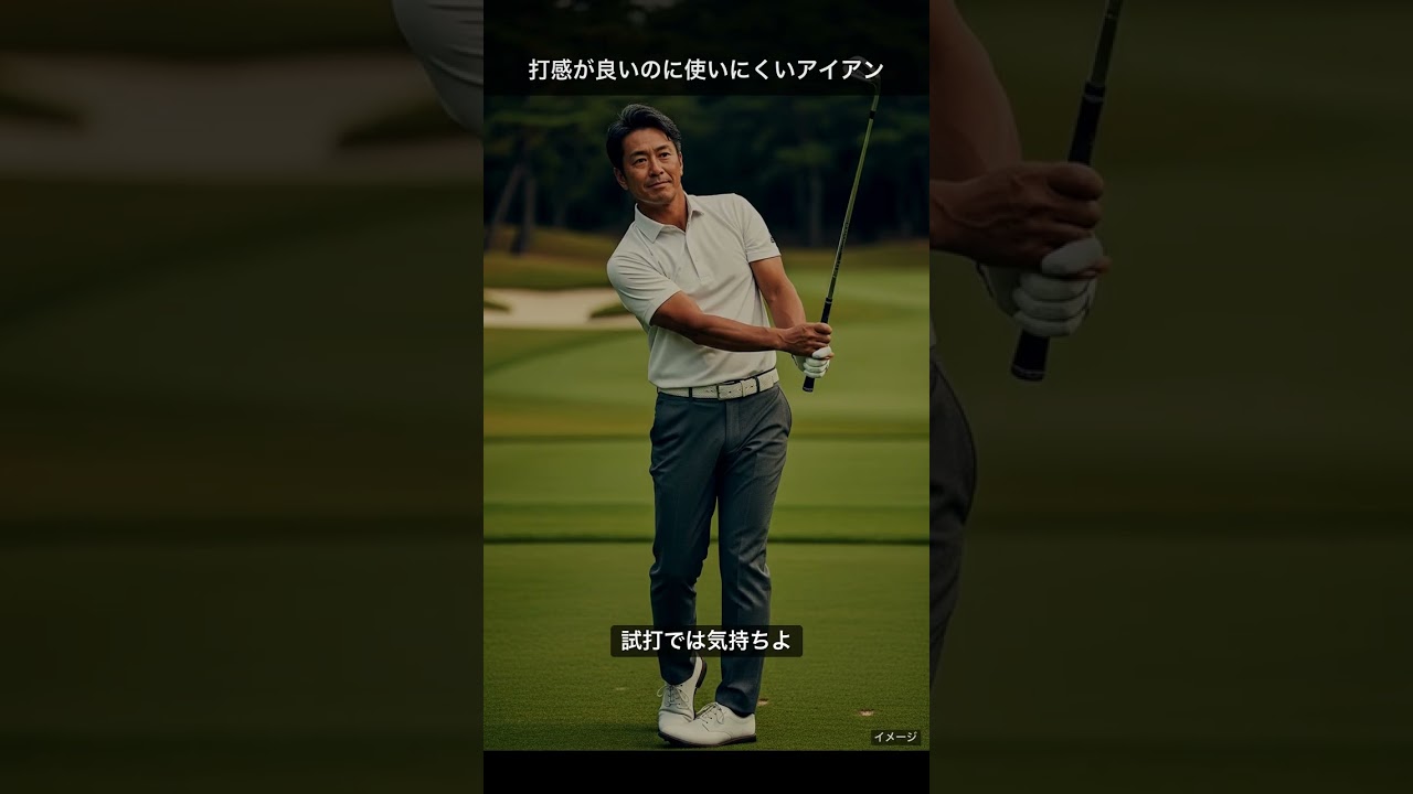 打感が良いのに使いにくいアイアン