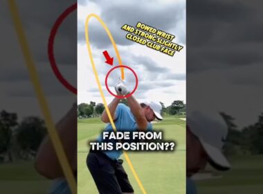 How Can Brooks Koepka Hit a Fade from These Positions? #brookskoepka #golfswing