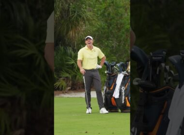 Scottie Scheffler vs. Rory McIlroy. 8-irons only. Tomorrow. #TeamTaylorMade