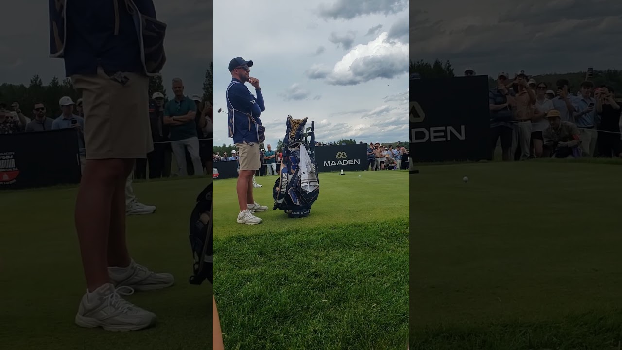 Bryson DeChambeau's Tee Shot On Hole #11 At LIV Golf Virginia 2026 - Final Round