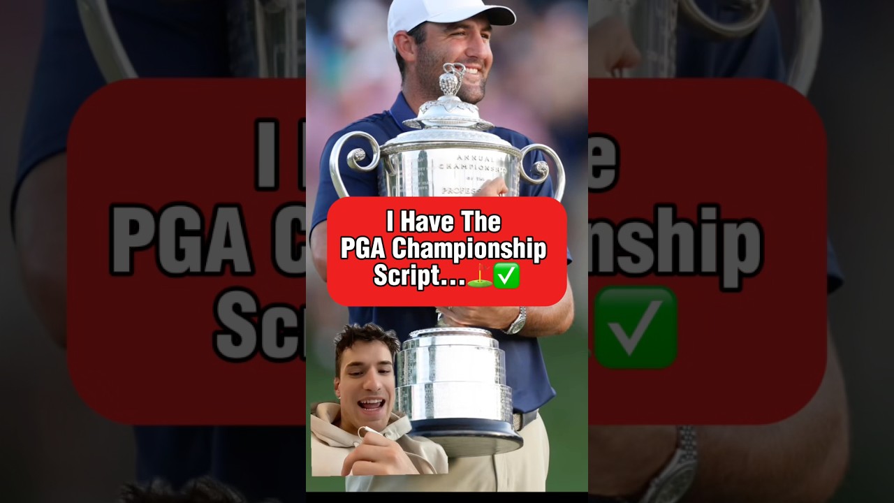I HAVE The PGA Championship Winner…⛳️