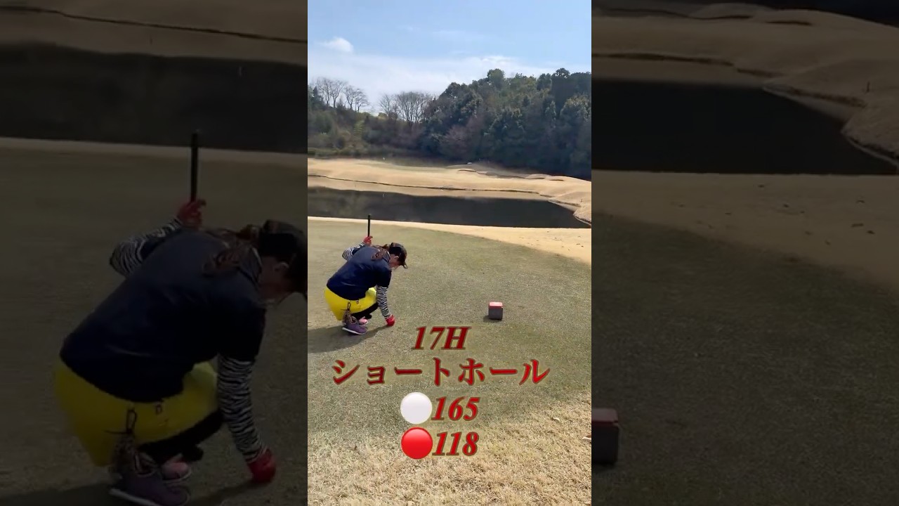 【ゴルフ女子】フォレスト市川17H #ゴルフ  #ゴルフ初心者  #ゴルフ好き