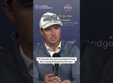 Jordan Spieth on what accomplishing a Grand Slam would mean to him