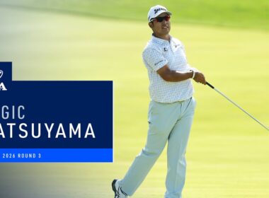 MAGIC Matsuyama Makes Amazing Eagle | 2026 PGA Championship | Round 3