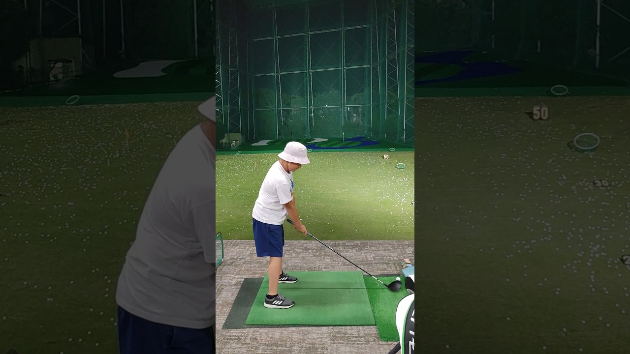 【10才ｺﾞﾙﾌ】⛳【10 years old golfer】#初心者#ｺﾞﾙﾌ#golf#ｼﾞｭﾆｱ#junior#골프#กอล์ฟ#beginner#ｻｶﾅｸｼｮﾝ#夜の踊り子