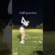 Golf practice⛳️ #ゴルフ #スイングトップ #ゴルフウェア #ゴルフ女子 #ゴルフスイング