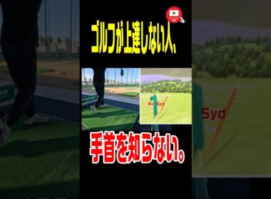 【ゴルフスイング】ゴルフが上達しない人、手首を知らない。#マキロイ #rorymcilroy #golf  #golfswing #ゴルフ  #shorts