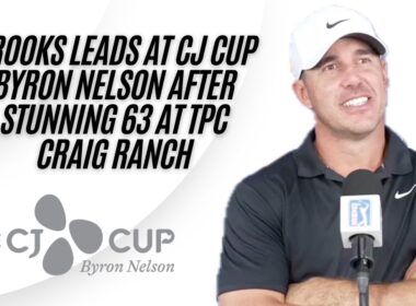Brooks Koepka Says He Is ‘Knocking On The Door’ After Opening 63 At CJ Cup Byron Nelson