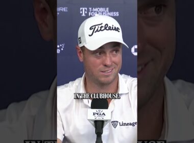 Why Justin Thomas Does NOT Drink Beers at PGA Championship or Golf Tournaments in Clubhouse