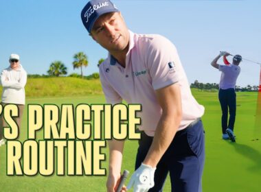 A Full Range Session With Justin Thomas At An INSANE Facility
