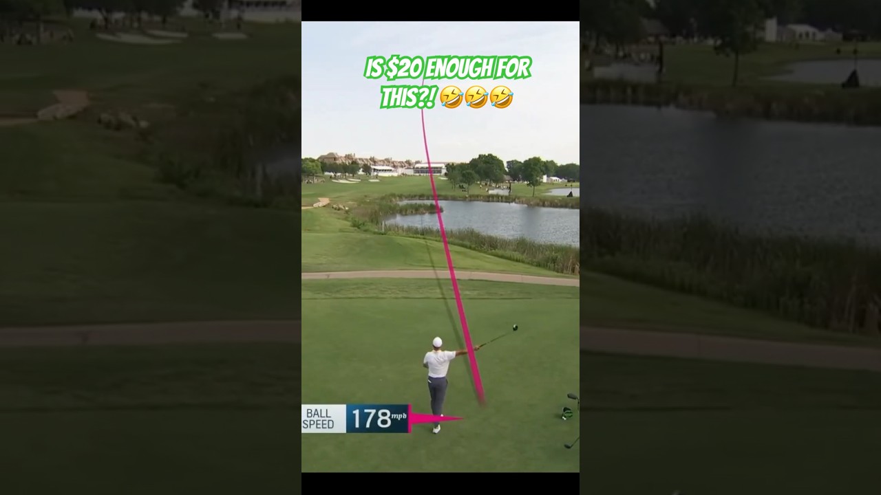 JORDAN SPIETH PAID AFTER HITTING A FAN LOL 💀