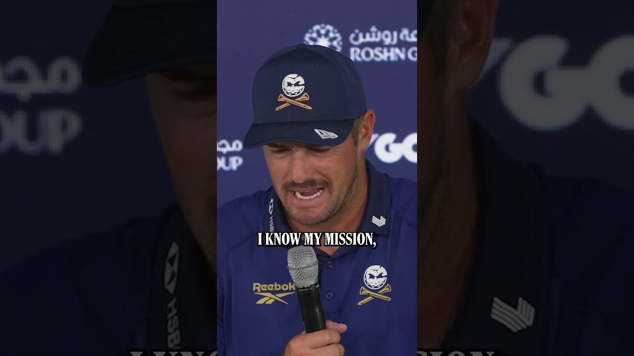 Love him or hate him — Bryson DeChambeau doesn't care either way.