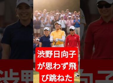 渋野日向子が思わず飛び跳ねた！全米女子OPで実現した豪華すぎるペアリングの裏側