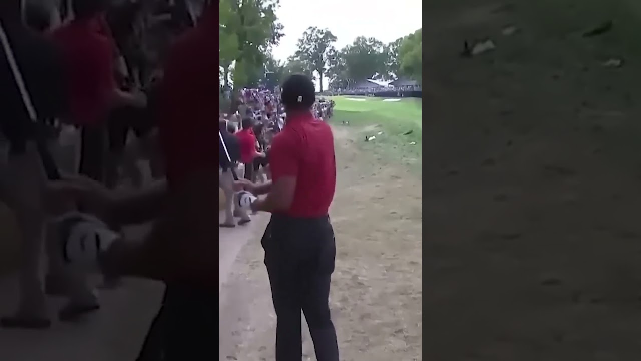Tiger Woods' Clutch Recovery Moment at 2018 PGA Championship