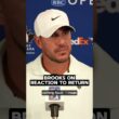 Brooks Koepka says how PGA Tour players have treated him since LIV Golf return