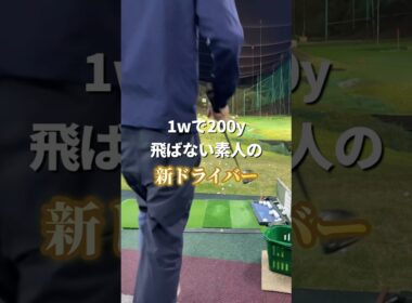 新ドライバーで打ってみた