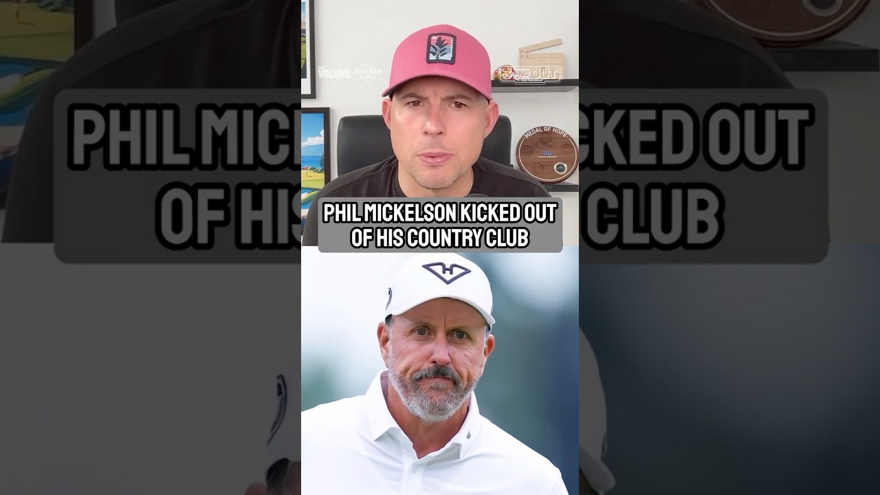 Phil Mickelson KICKED OUT of His Country Club After Serious Allegations 😳⛳️ | 3 & Out