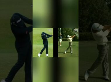 Adam Scott vs Adam Scott  #golf #golfswing #pga #GolfPro #2000s #Shorts #vs