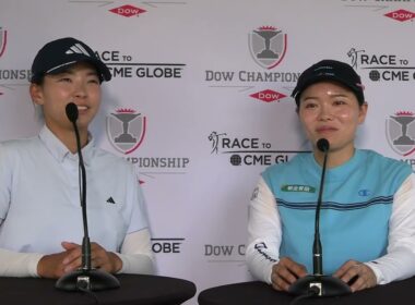 渋野日向子＆勝みなみ、順番変更がハマった一日