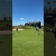 A flighted 6-iron from 155. Rory McIlroy controlling it in the wind perfectly on the 11th. #TP5