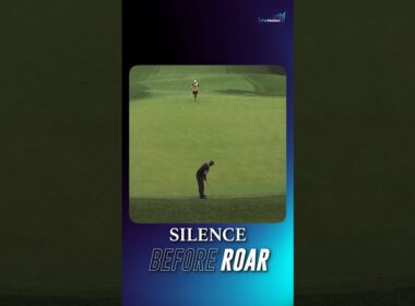 The Shot That Silenced The Crowd... Then Tiger Woods Made Golf History 🤫💥 #shorts
